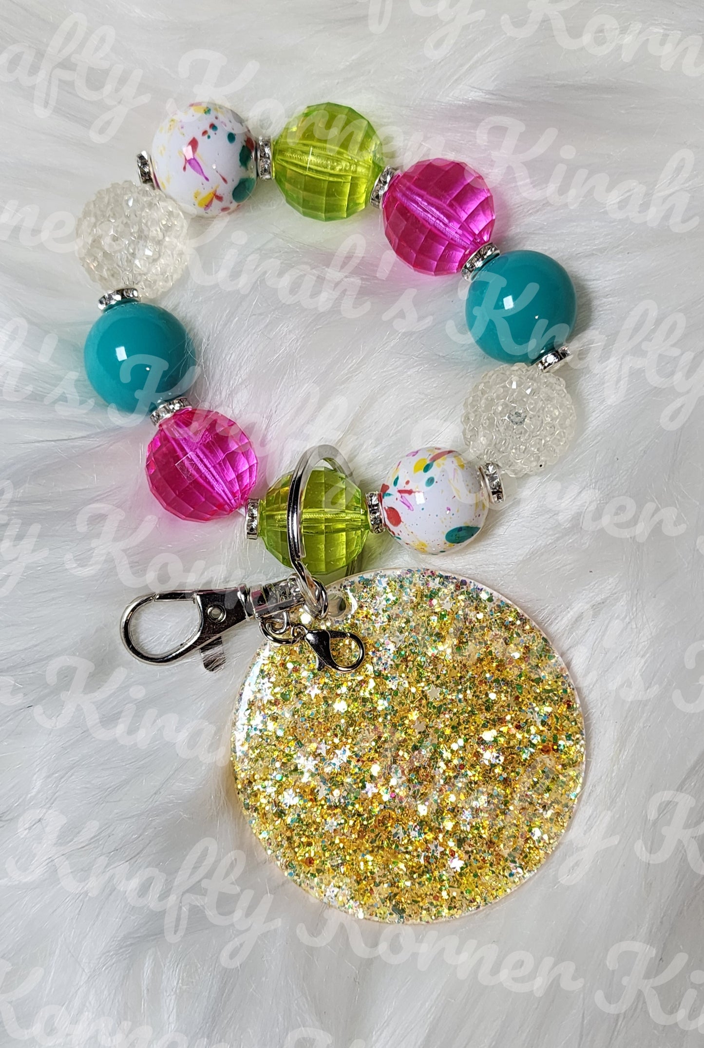 Spring Splash Keychain