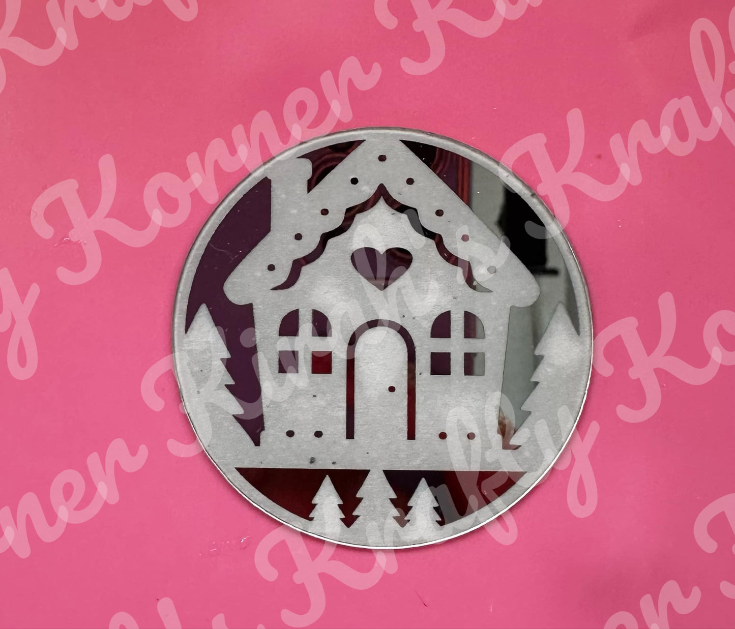 Custom Mirrored Tumbler Bottom