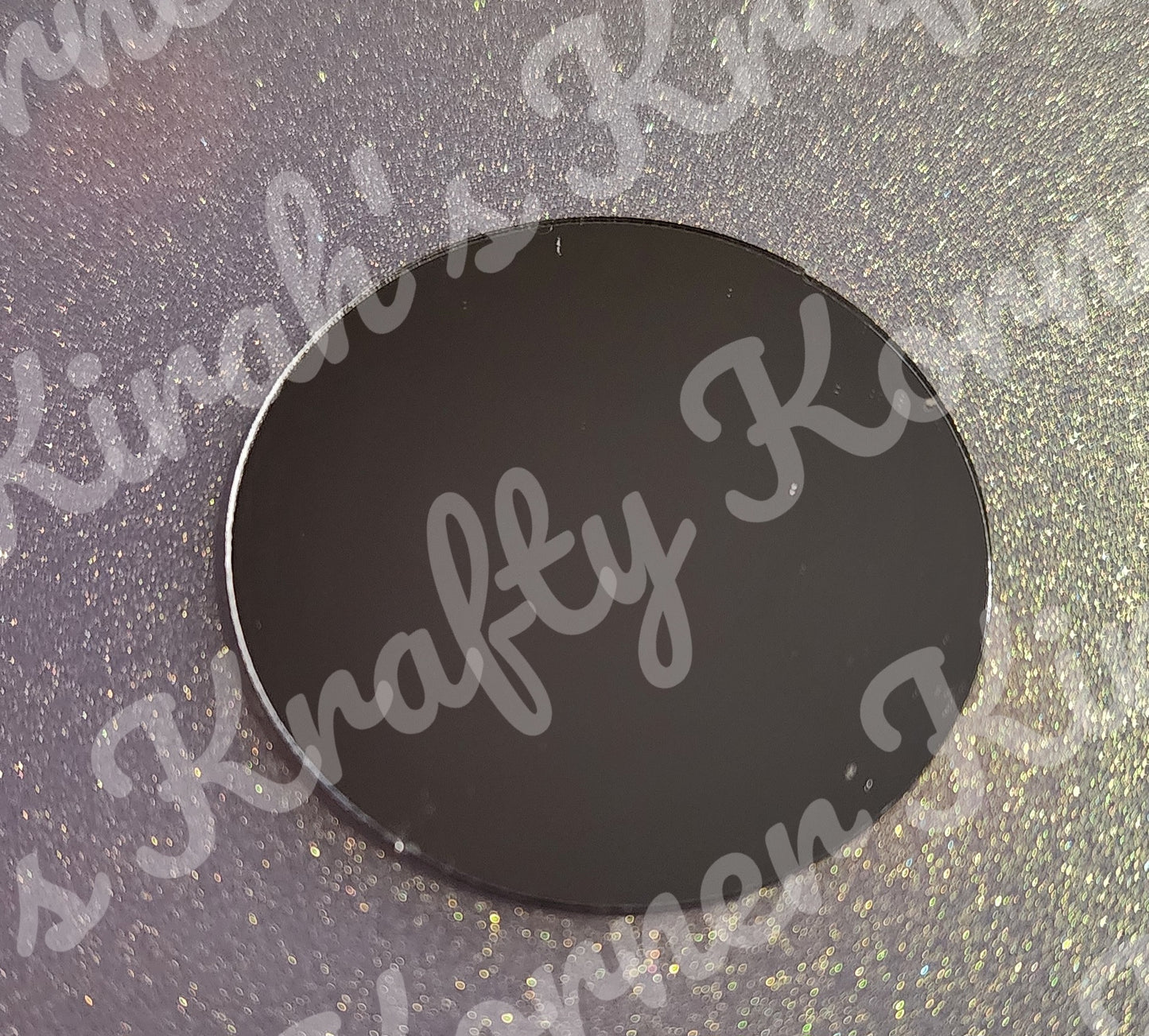 Custom Mirrored Tumbler Bottom